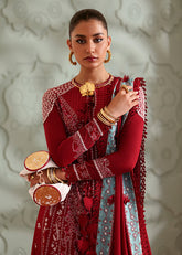 3-PC Unstitched Embroidered Lawn By Suffuse | INEESA